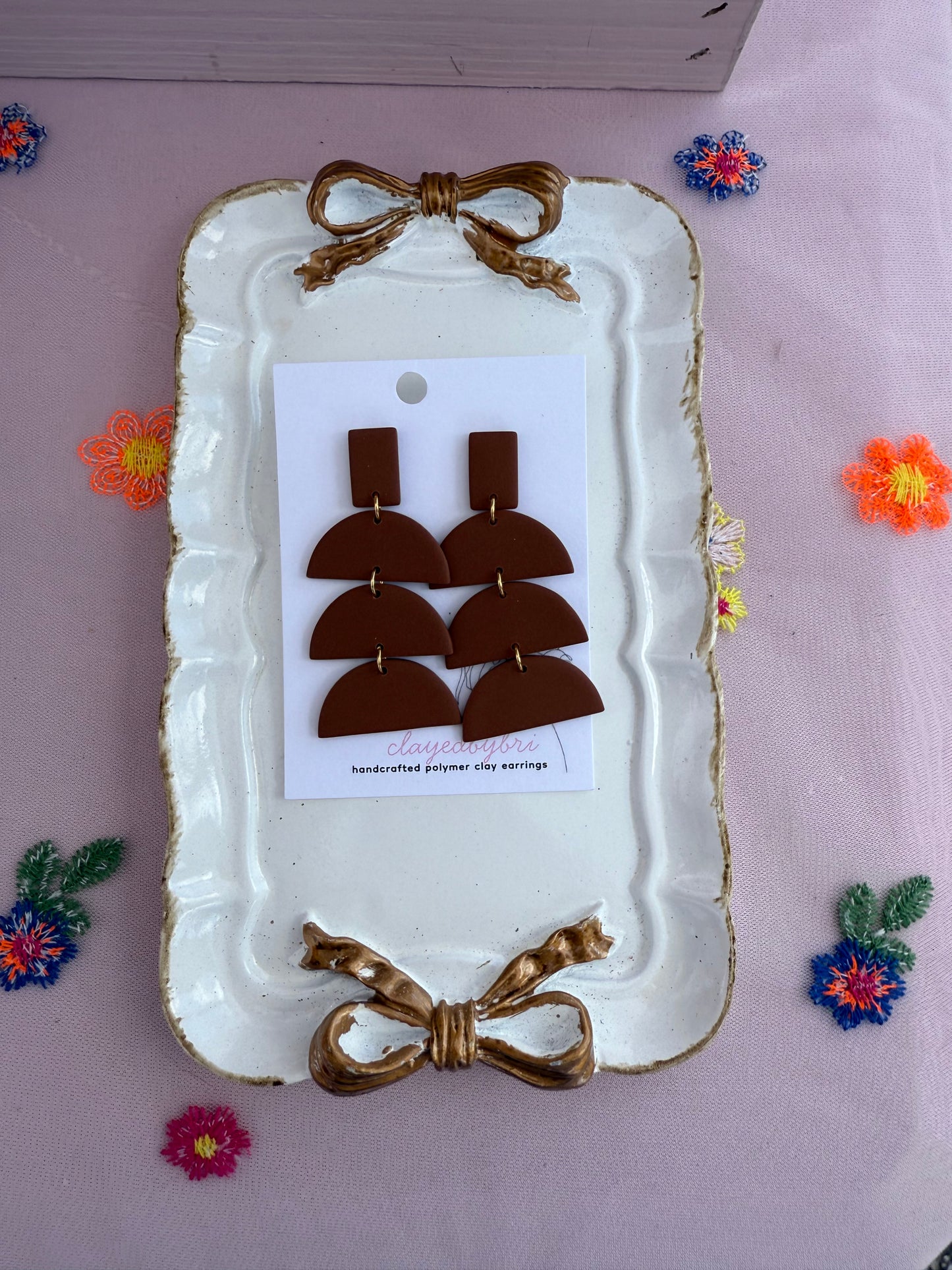 Brown Layered Dangles