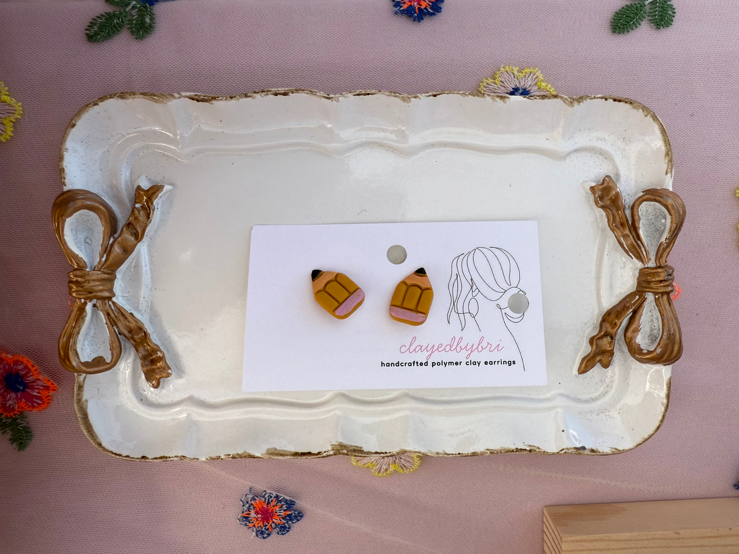 Pencil Studs / Perfect for Teachers