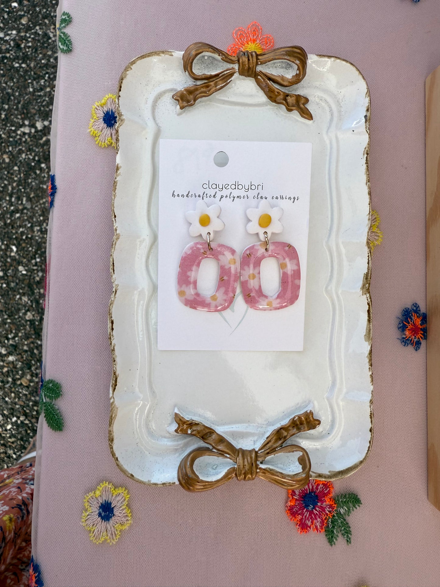 Pink Patterned Daisies