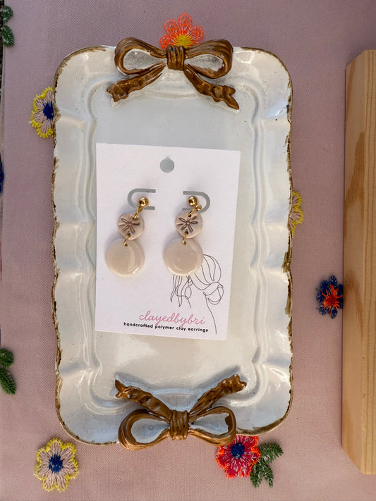 Sand Dollar Dangle Earrings