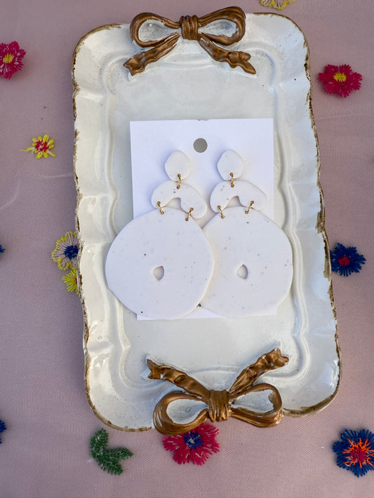 White Statement Dangles