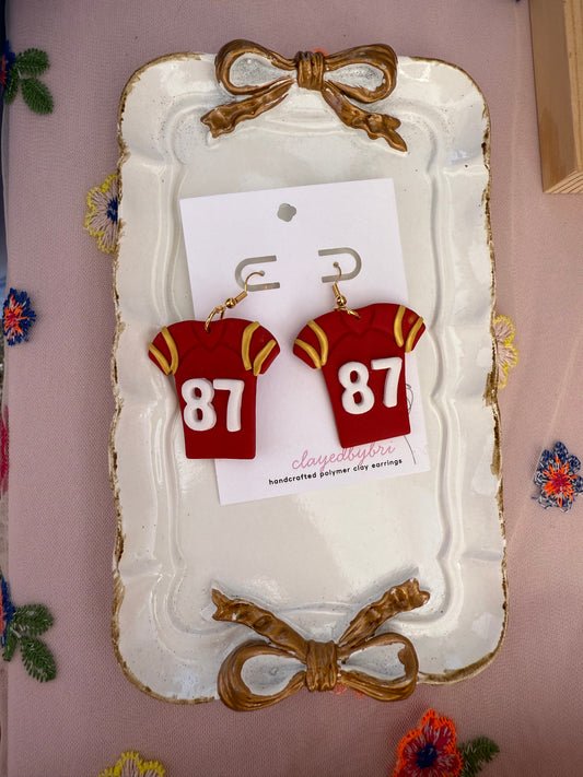 “87” Football Jersey, Taylor Swift / Travis Kelce Inspired