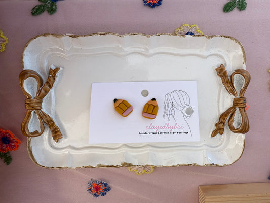 Pencil Studs / Perfect for Teachers