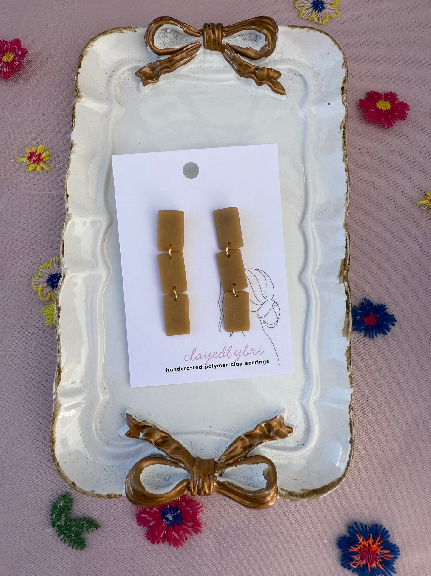 Burnt Yellow Dangles