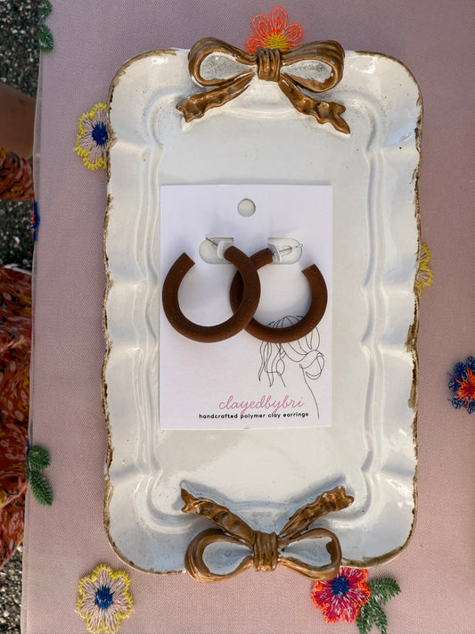 Brown Hoops