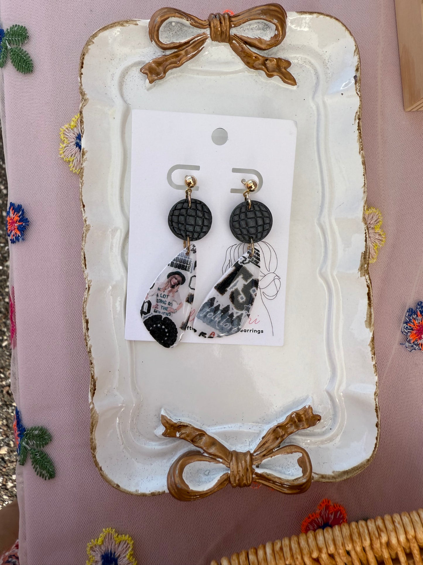 Disco Taylor Swift Dangles