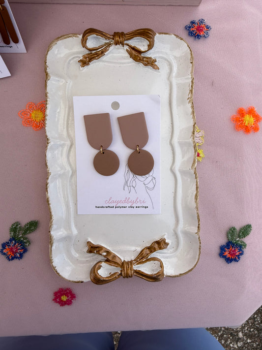 Two-toned Brown Dangles